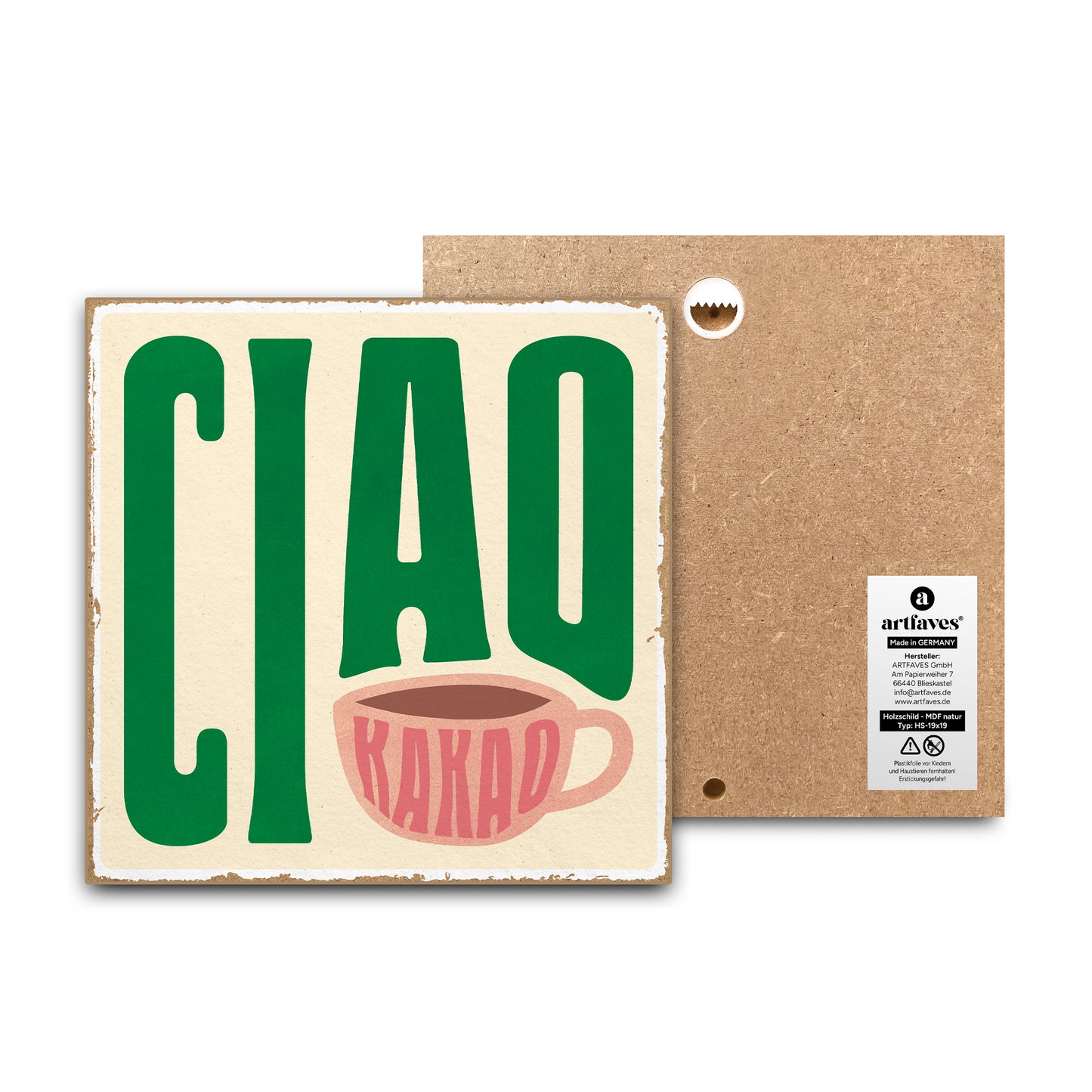 schild-mit-spruch-ciao-kakao