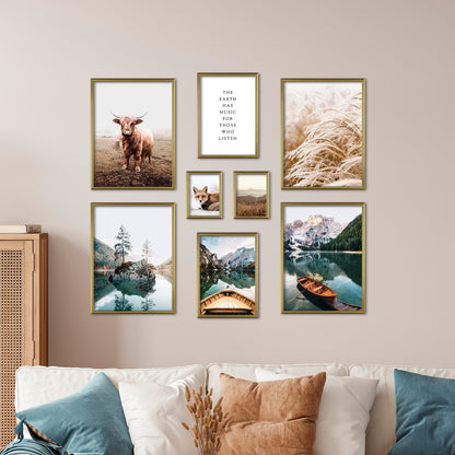 Poster Set Beautiful Earth I mehrteilige Bilderwand I Wandbilder Natur