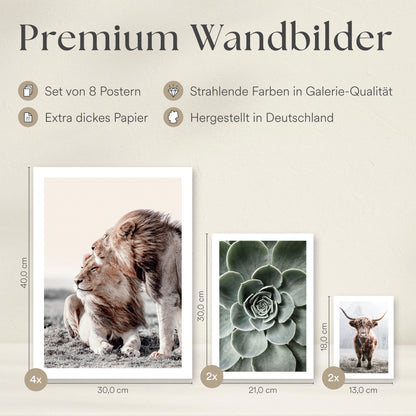 ARTFAVES® Poster Set - ABSTRACT NATURE
