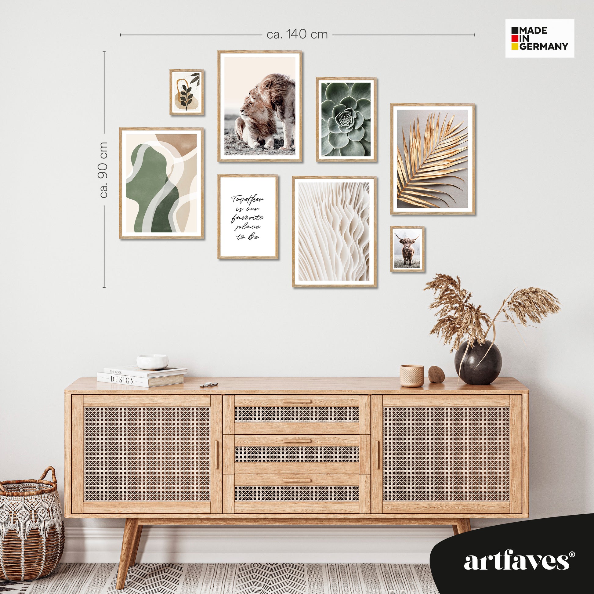 ARTFAVES® Poster Set - ABSTRACT NATURE