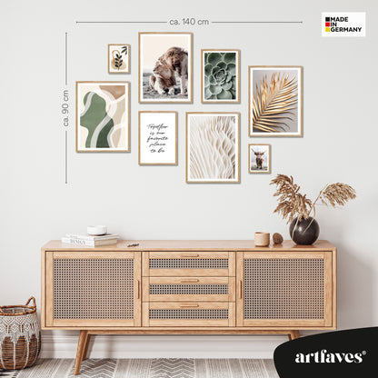 ARTFAVES® Poster Set - ABSTRACT NATURE
