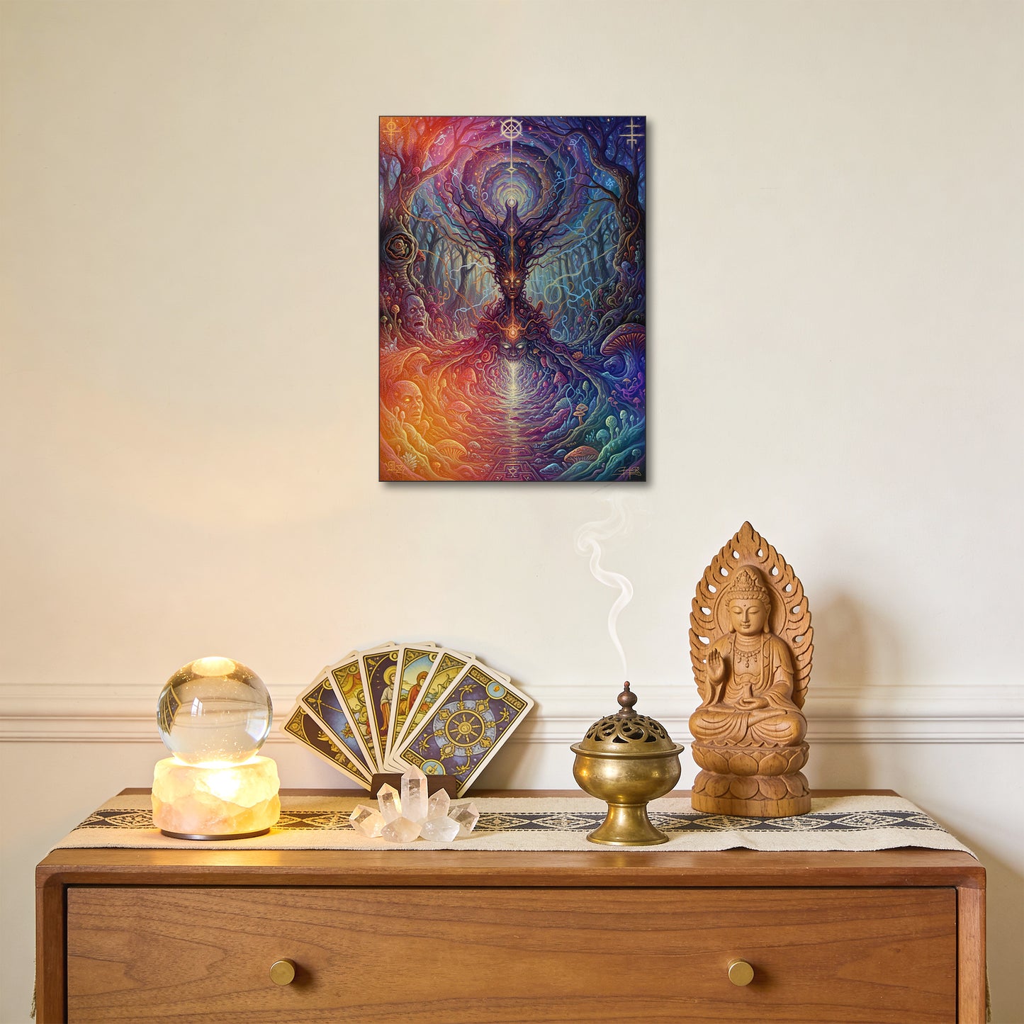 ARTFAVES Visionaere Kunst Wandbild Spirituell Esoterik