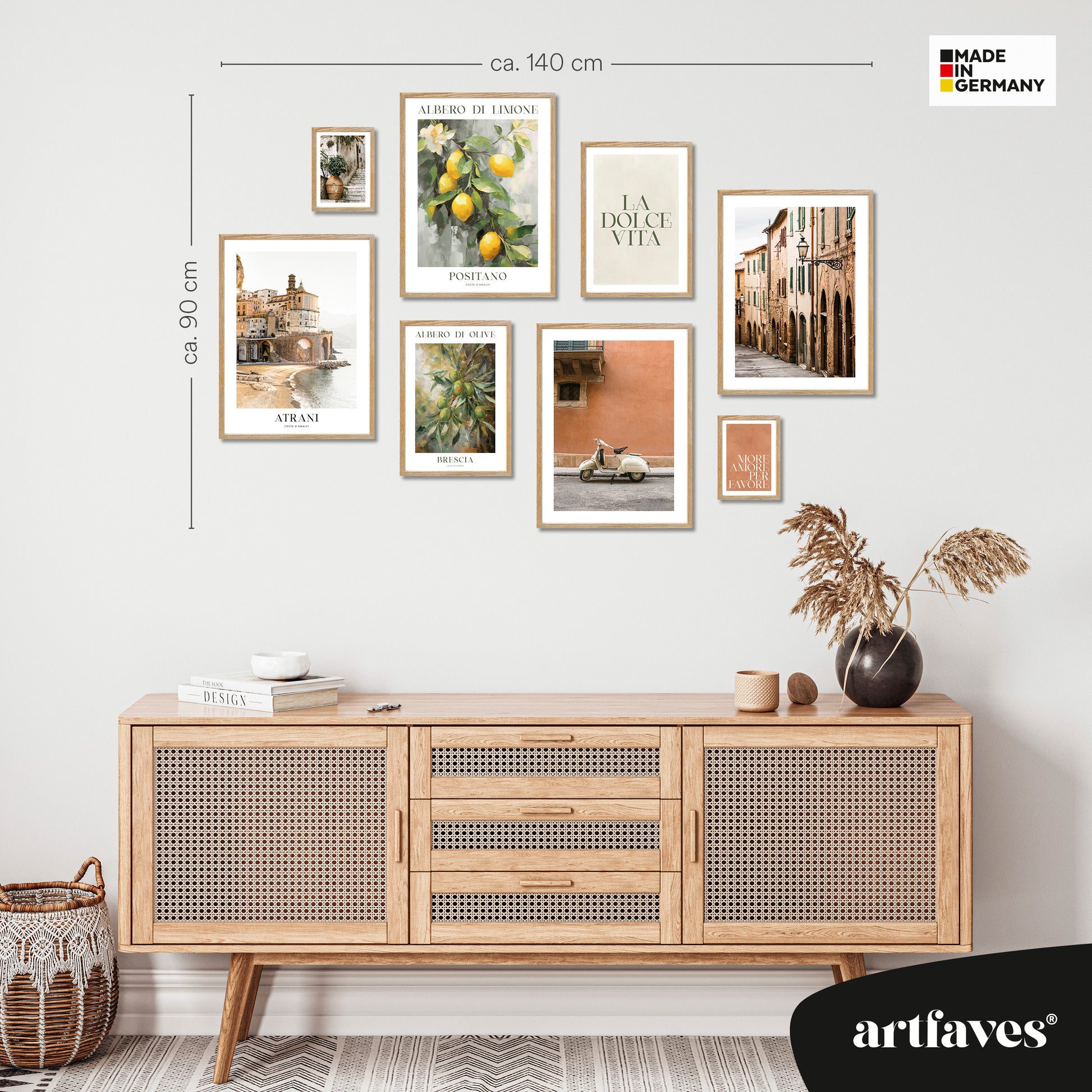 ARTFAVES® Poster Set - LA DOLCE VITA ITALY