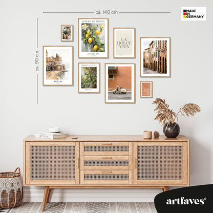 ARTFAVES® Poster Set - LA DOLCE VITA ITALY