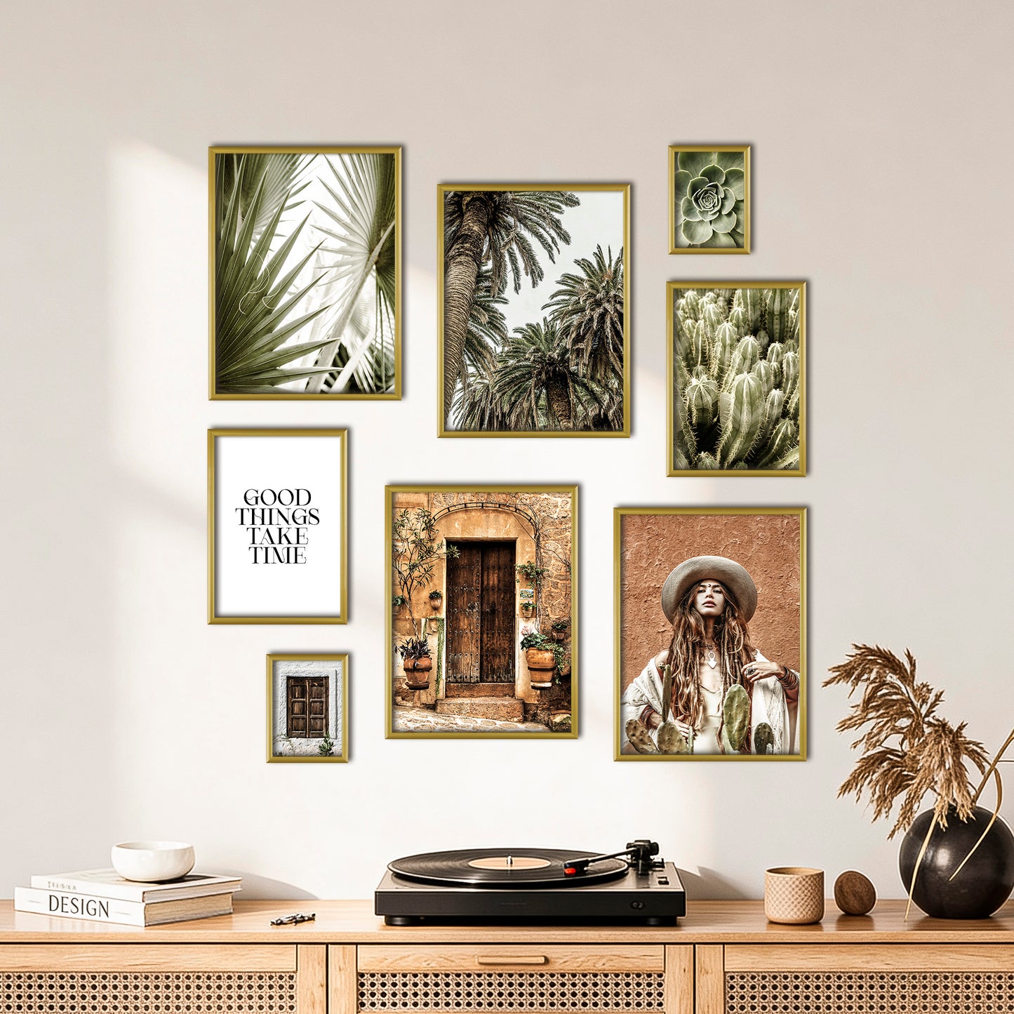 Poster Set Botanical Dreams I mehrteilige Bilderwand I Wandbilder Boho