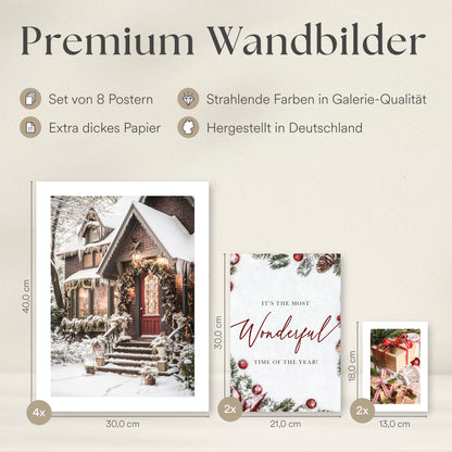 ARTFAVES® Poster Set - CHRISTMAS TIME