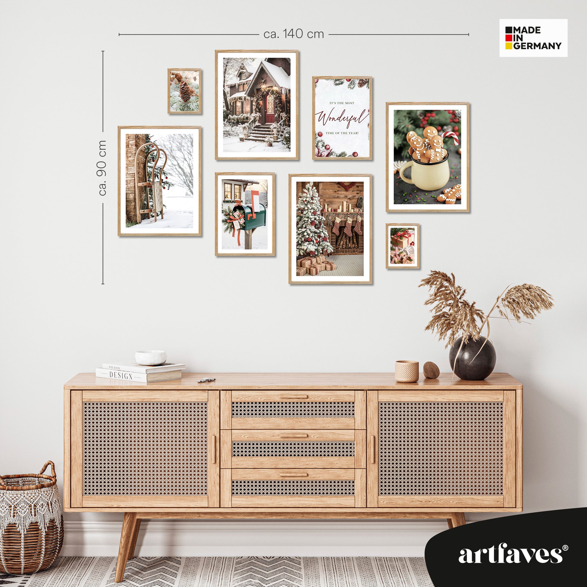 ARTFAVES® Poster Set - CHRISTMAS TIME