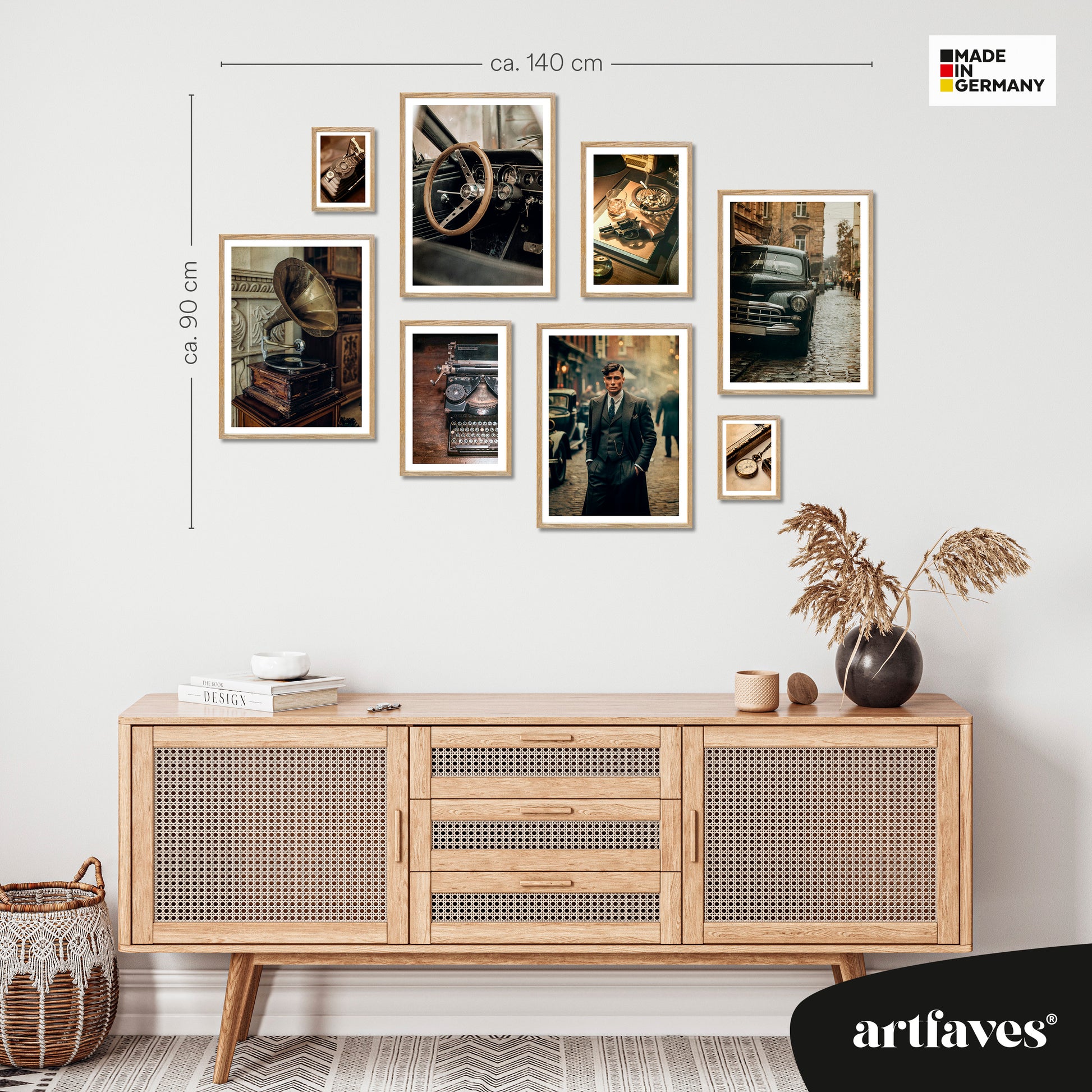 ARTFAVES® Poster Set - VINTAGE LONDON