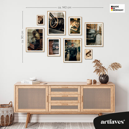 ARTFAVES® Poster Set - VINTAGE LONDON