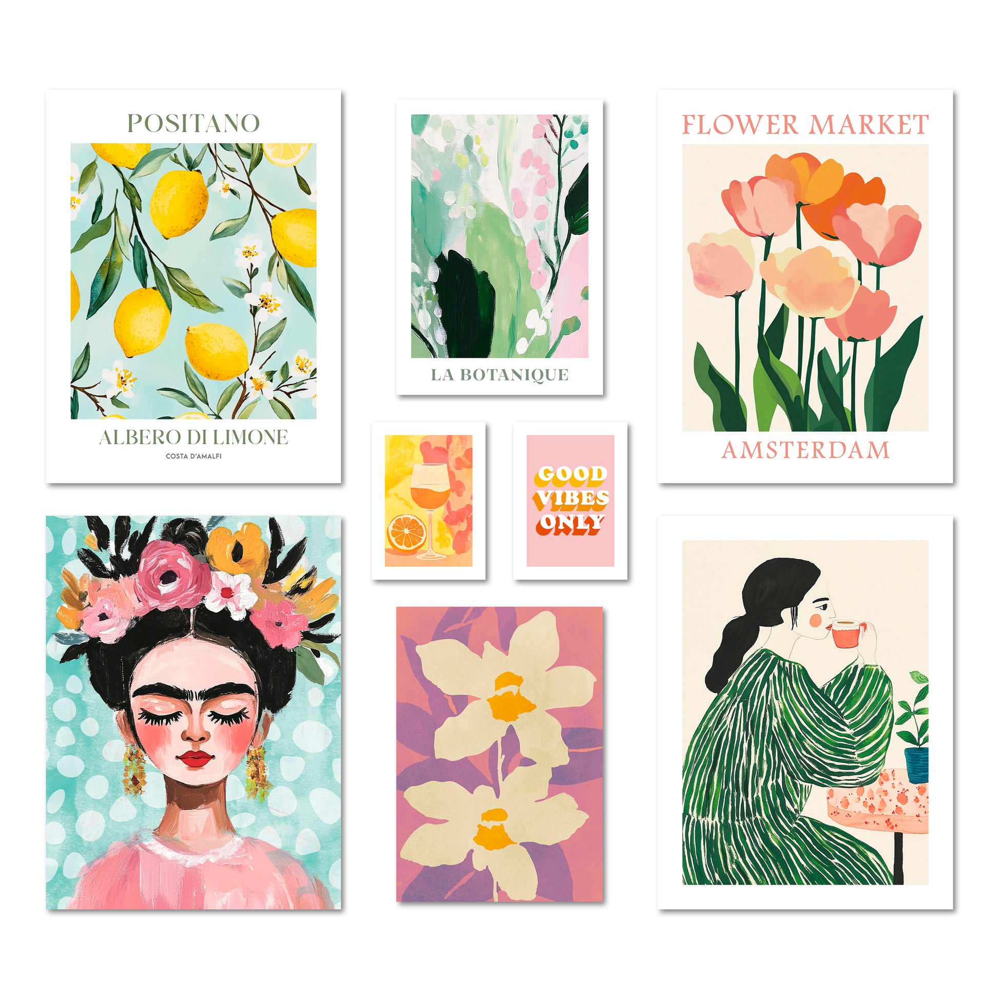 ARTFAVES® Poster Set - Abstract Art Galerie