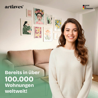 Poster Set Winter Dreams I mehrteilige Bilderwand I Wandbilder Winter