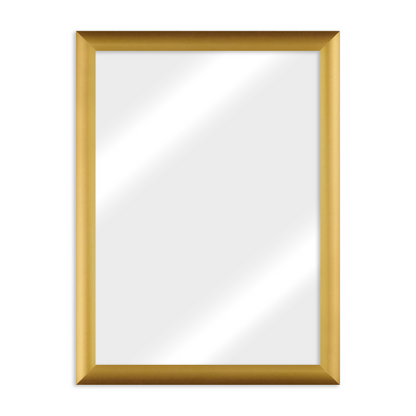 Bilderrahmen Alu Gold