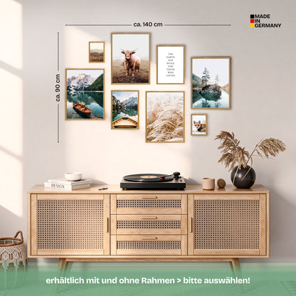 Poster Set Beautiful Earth Bilderwand Wandbilder Natur ARTFAVES