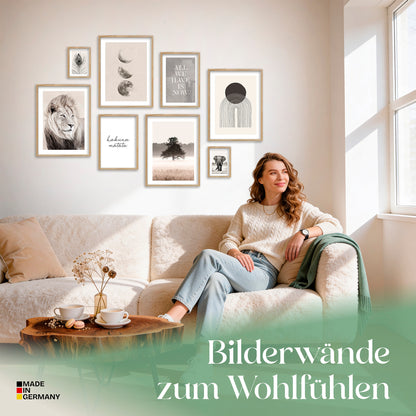 Poster Set Beige Wilderness Bilderwand Wandbilder Natur ARTFAVES
