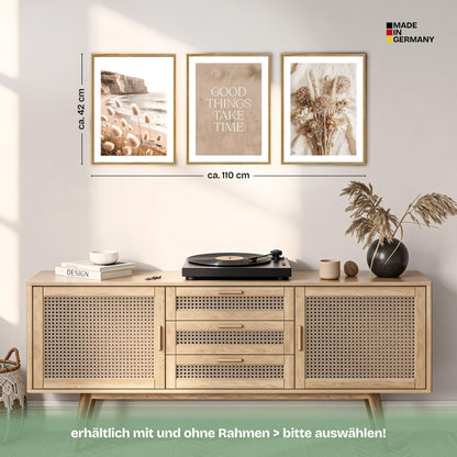 Poster Set Boho Summer Trio Bilderwand Wandbilder Sommer ARTFAVES