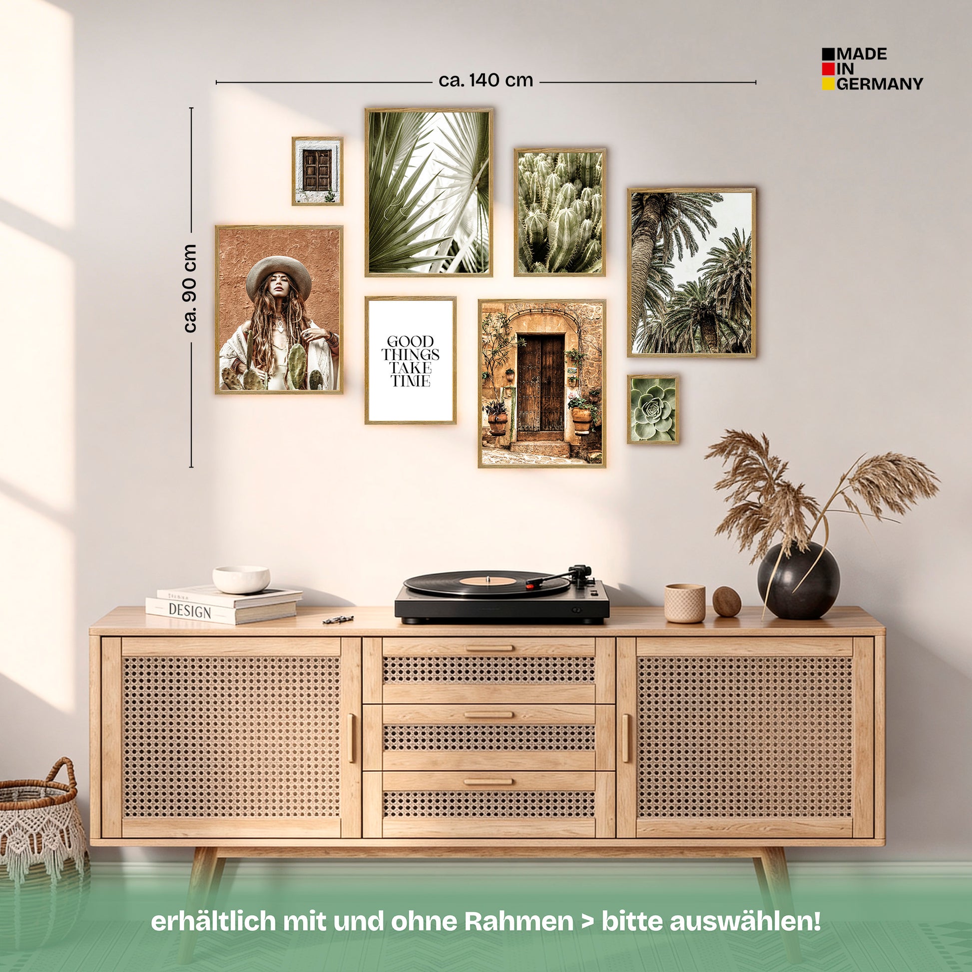Poster Set Botanical Dreams Bilderwand Wandbilder Boho ARTFAVES