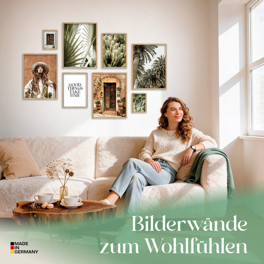 Poster Set Botanical Dreams Bilderwand Wandbilder Boho ARTFAVES