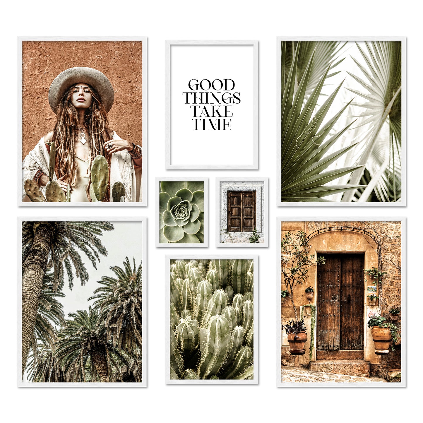 Poster Set Botanical Dreams I mehrteilige Bilderwand I Wandbilder Boho