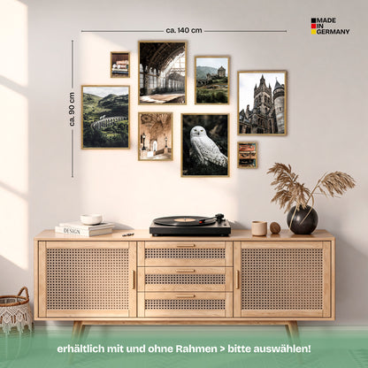 Poster Set Potterhead Bilderwand Wandbilder Potter ARTFAVES