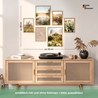 Poster Set Summer Breeze Bilderwand Wandbilder Sommer ARTFAVES