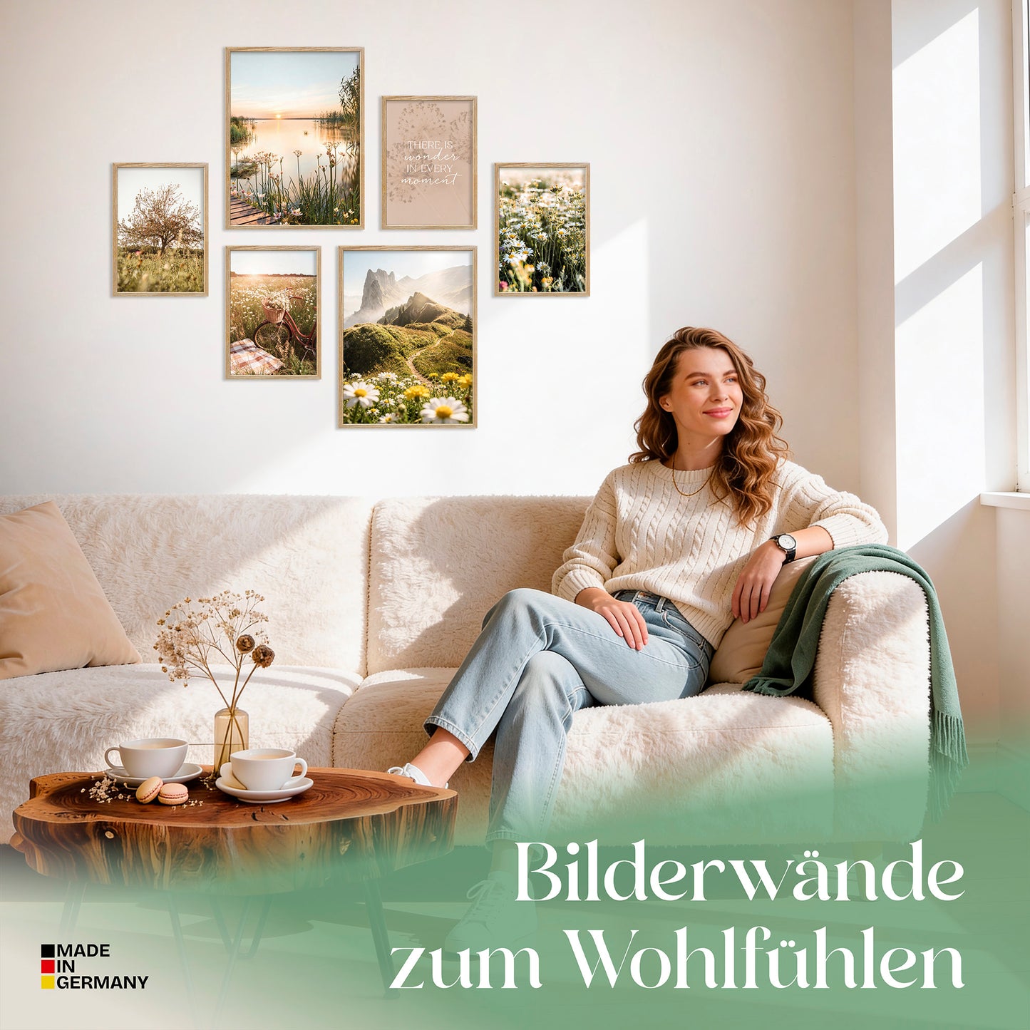 Poster Set Summer Breeze Bilderwand Wandbilder Sommer ARTFAVES