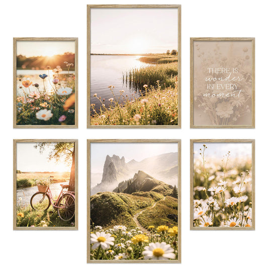 Poster Set Summer Breeze Bilderwand Wandbilder Sommer ARTFAVES