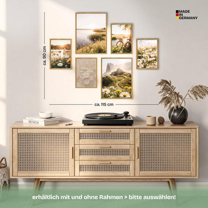 Poster Set Summer Breeze Bilderwand Wandbilder Sommer ARTFAVES