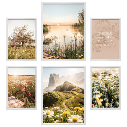 Poster Set Summer Breeze I mehrteilige Bilderwand I Wandbilder Sommer