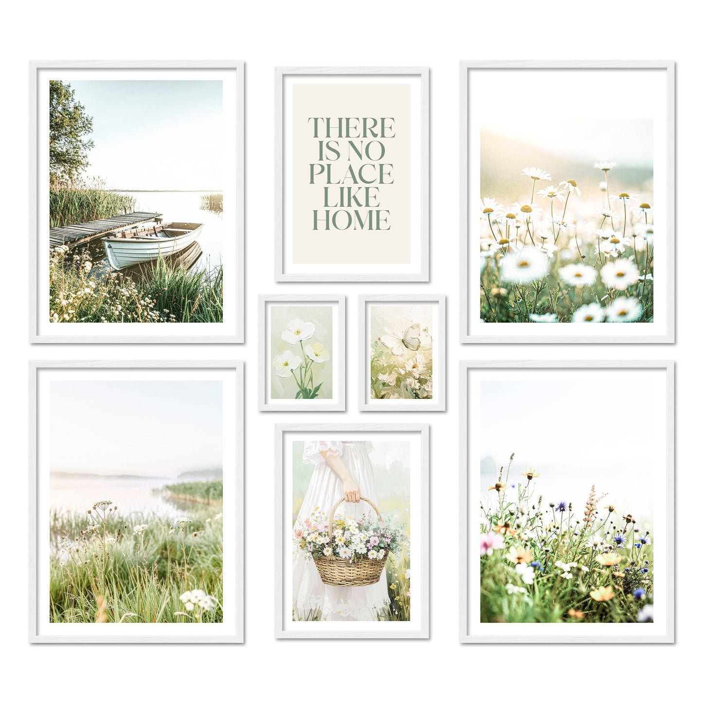 Poster Set Summer Morning I mehrteilige Bilderwand I Wandbilder Sommer