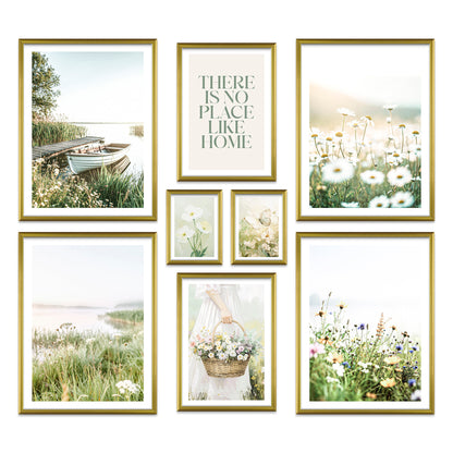 Poster Set Summer Morning I mehrteilige Bilderwand I Wandbilder Sommer