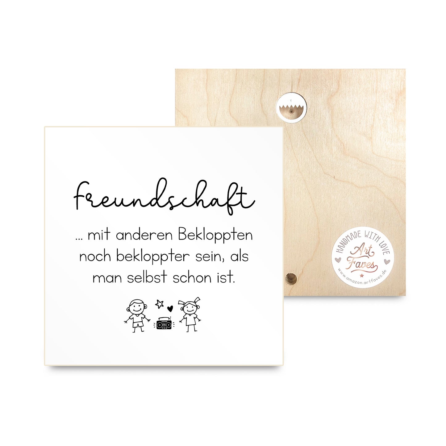 holzbild-mit-spruch-freundschaft-mit-anderen-bekloppt-sein