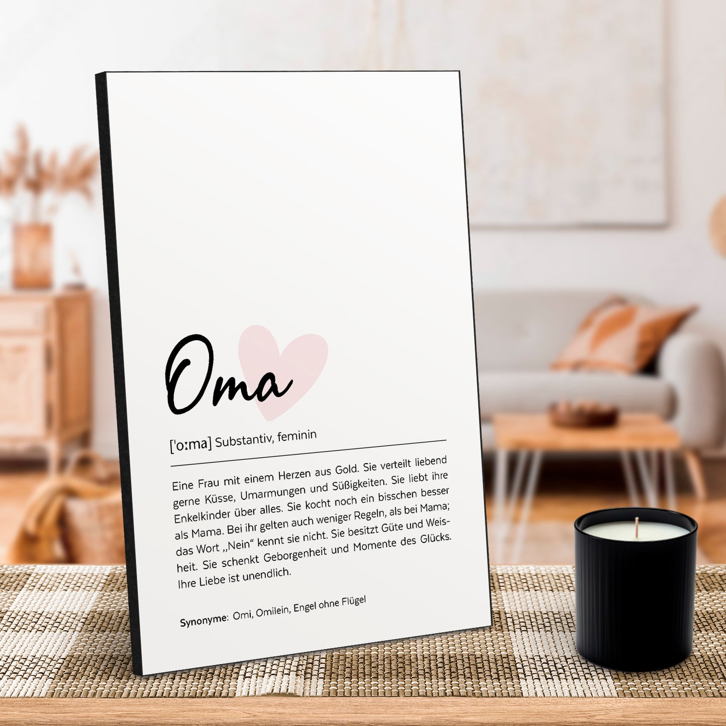 Oma - Schreibschrift