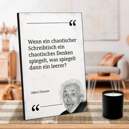 Wenn ein chaotischer Schreibtisch