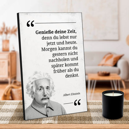 Genieße deine Zeit