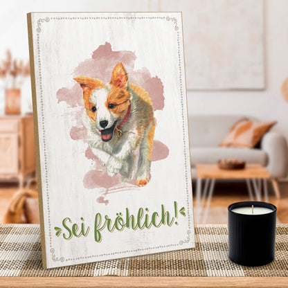 hs-holzbild-mit-spruch-sei-froehlich-springender-hund