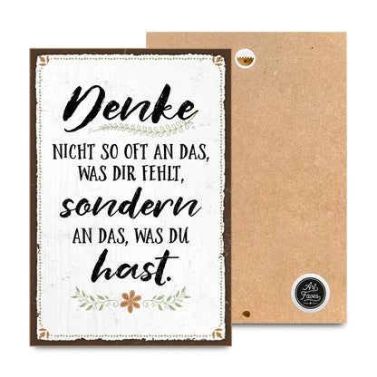 hs-holzbild-mit-spruch-denke-an-das-was-du-hast