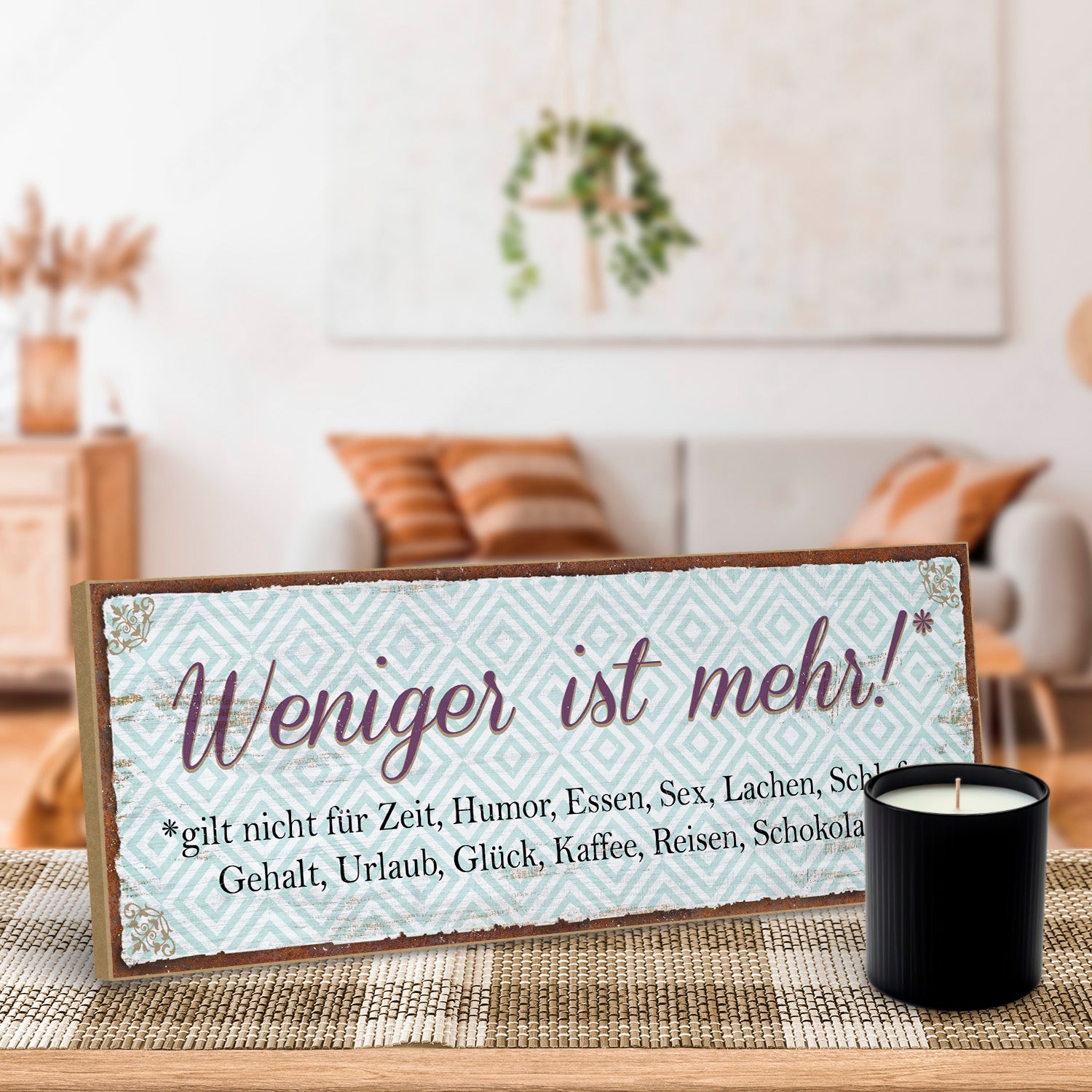 hs-holzbild-mit-spruch-weniger-ist-mehr